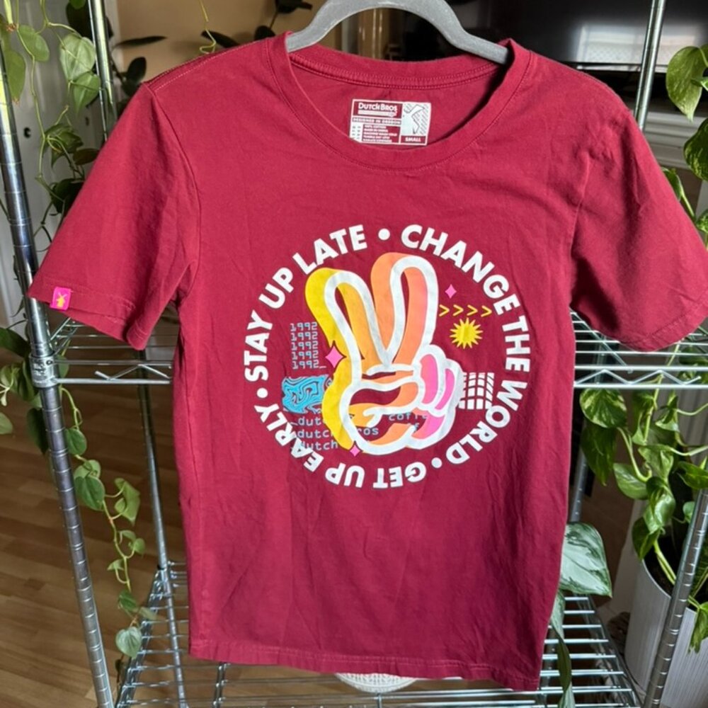 Dutch Bros “Stay Up Late” Graphic Tee